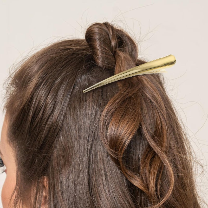 Cabilock 15pcs Large Metal Hair Clips Strong Hold Alligator Claw Barrettes For Women Updos - Image 3